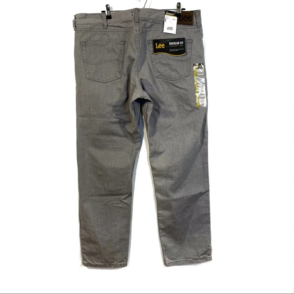 NWT Lee jeans straight leg, reg fit 40X30 - Picture 2 of 5